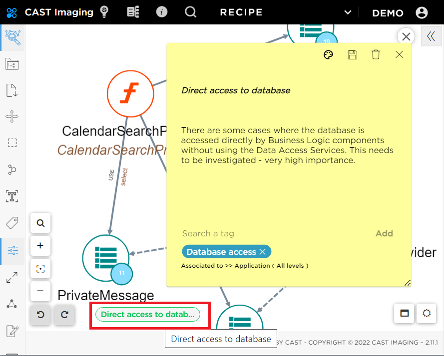 Screenshot Recipe Bypassing DAO code viewer
